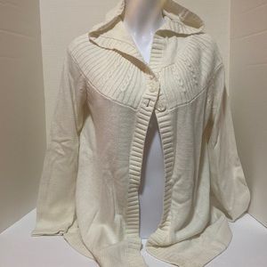 New York & Company Hooded Cardigan